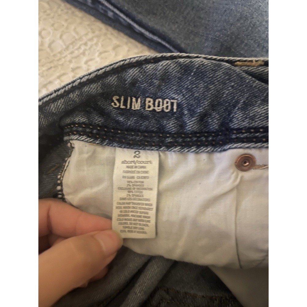 American Eagle Woman's Low rise Slim Boot Jeans - 2 - Picture 4 of 4